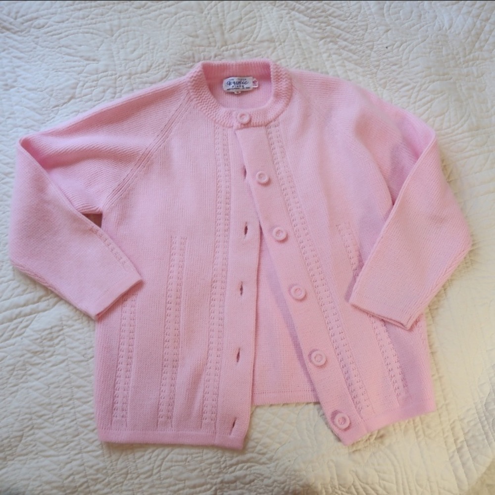 Vintage 1960 knit Cardigan